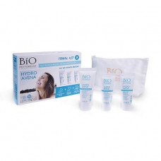 Set for the person Phytorelax Laboratories Travel Kit Hydro Avena (a milk tonic 2 in 1, 40 ml + cream, 20 ml + serum, 15 ml)