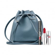 Set for Pupa make-up (the Vamp mascara! All In One 101 Extra Black, 9 ml + lipstick for lips of I'm 303 Flamboyant Orange, 3.5 g + a handbag)