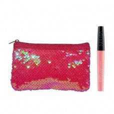 Set for a make-up of lips of NOUBA My Sweet Lips (Sweet Kiss 02 lipstick gloss, 7 ml + a make-up bag)