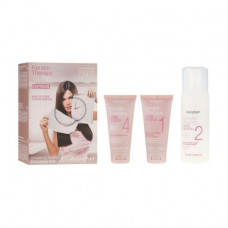 Set for the procedure of a keratin hair recovery Alfaparf Milano Lisse Design Keratin Therapy (shampoo, 40 ml + mousse for smoothing, 100 ml + a mask for hair,
