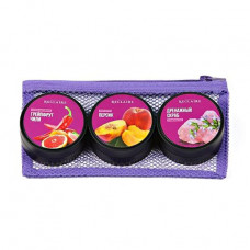 Set for Reclaire travel Garyachy (cream-bater, 50 ml + a srub, 50 ml + hot wrapping, 50 ml + a make-up bag)