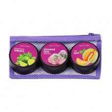 Set for Reclaire travel the Cold anti-cellulite complex (a drainage srub, 50 ml + wrapping, 50 ml + a batter, 50 ml + a make-up bag)