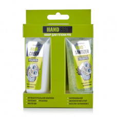 Set for Cleanness hands + Hand Set Protect (antibacterial hand gel, 50 ml + hand cream, 50 ml)