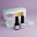 Set for stamping of Tufi Profi Premium Frida 2 (a stamp of violet, 1 piece + varnish for stamping (black, white), 2*5 ml + the scraper)