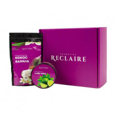 Set for Reclaire body the Double cold anti-cellulite complex (a srub the Coco vanilla, 250 g + wrapping the Lime mint, 200 ml)