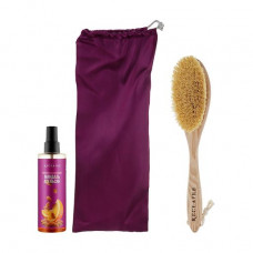 Set for Reclaire body the Hot massage complex (oil Almonds orange, 200 ml + a brush)