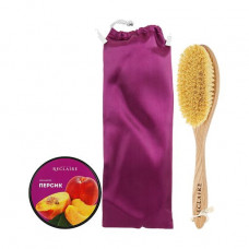 Set for Reclaire body the Massage complex (cream-batter the Peach, 200 ml + a brush)
