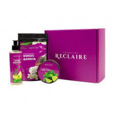 Set for Reclaire body the Threefold cold anti-cellulite complex (a srub of Coffee orange, 250 g + wrapping Grapefruit Chile, 200 ml + oil the Lemon chalk