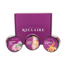 Set for a body of Reclaire the Threefold combined complex (wrapping, 200 ml + wrapping Active lifting, 200 ml + a drainage srub, 200 ml)