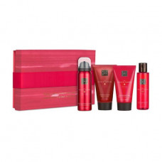 Set for a body of Rituals The Ritual Of Ayurveda Rebalancing Treat Gift (shampoo, 70 ml + body cream, 70 ml + shower gel, 50 ml + shower oil, 75 ml)