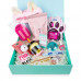 Set for a body of Surprise Box Kitty, 9 objects + a confidential gift + a gift box