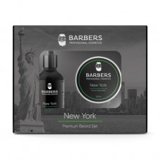 Set for care for a beard of Barbers New York (beard balm, 50 ml + beard oil, 30 ml)