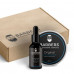 Set for care for a beard of Barbers Original, 80 ml (balm for a beard of Barbers Original Premium Beard Balm, 50 ml + oil-serum for a beard of Barbers Original Premium Beard Oil Serum, 30 ml)