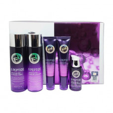 Set for face care of Enough Premium Peptide Line 8 Peptide Sensation Pro with a peptide complex, 5 objects