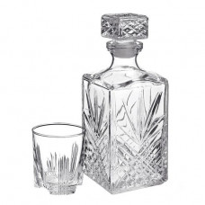 Whiskey set of Bormioli Rocco of Selecta decanter of +6 glasses, 226041SN2021990