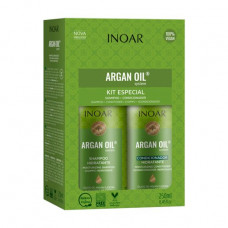 Set for hair of Inoar Argan Oil (shampoo, 250 ml + the conditioner, 250 ml)