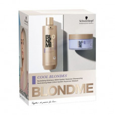Set for hair of Schwarzkopf Professional BlondMe Cool Blondes (shampoo, 300 ml + a mask, 200 ml)