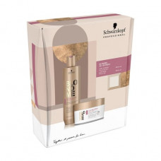 Set for hair in a box of Schwarzkopf Professional BlondMe Light Blondes (shampoo, 300 ml + a mask, 200 ml)