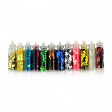 A set of a foil for design of nails of Avenir Cosmetics Beaten glass, 12 pieces