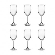 A set of wine glasses for Bohemia Lara wine, 6 sht*250 ml (40415/250)