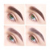 A set of henna for eyebrows of Ekkobeauty Eyebrow Henna Set Blond (Chocolate henna, 5 ml + Brown henna, 5 ml + Graphite henna, 5 ml + Light Brown henna, 5 ml)