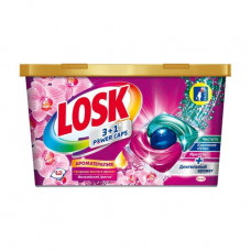 Set of the Losk washing capsules (Malaysian flower, 12 pieces + Color, 12 pieces)