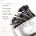 A set of brushes for a make-up of Focallure Brushes Bundle with a make-up bag, 10 pieces