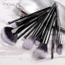 A set of brushes for a make-up of Focallure Brushes Bundle with a make-up bag, 10 pieces