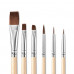 A set of brushes for a make-up of Imagic Body Paint Face Paint Brush Set, TL-413, 6 pieces