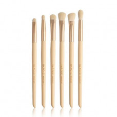 A set of brushes for a make-up of Imagic Eye Makeup Brush Set, 1 Beige, 6 pieces