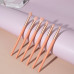 A set of brushes for a make-up of Imagic Eye Makeup Brush Set, 2 Pink, 6 pieces