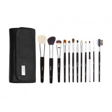 A set of brushes for a make-up of WoBs Dark Chocolates, 12 pieces (WN12C)
