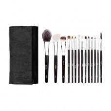 A set of brushes for a make-up of WoBs Dark Chocolates, 14 pieces (WN14C)