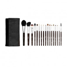 A set of brushes for a make-up of WoBs Dark Chocolates, 17 pieces (WN17C)