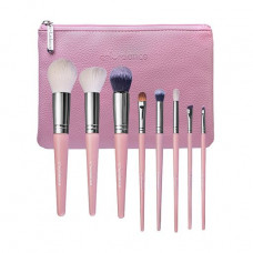 A set of brushes for a make-up of the person Colordance Must Have Pink, 8 pieces