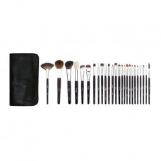 A set of brushes for a make-up in a cover of WoBs Dark Chocolates, 25 pieces