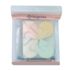 Set of mini-sponges for a make-up of Bogenia Makeup Sponge 001, 4 pieces (BG317)