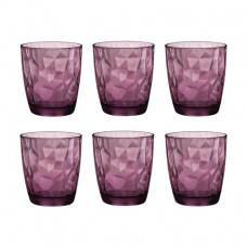 Set of low glasses Bormioli Rocco Diamond, 6*305 ml