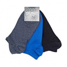 A set of socks of men's Duna 1064 shortened, blue, dark blue, black, size 25-27 (3 couples)
