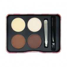Set on care for eyebrows of W7 Brow Parlour Eyebrow Grooming Kit, 5 g