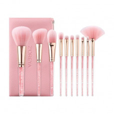 A set of professional cosmetic brushes for a make-up of Z'oreya, 10 pieces