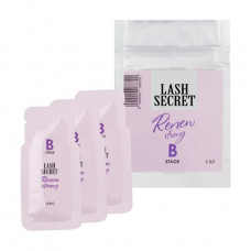 A set of structures for lamination of eyelashes of Lash Secret Renew Strong B Stage, structure of B, 3*0.8 g