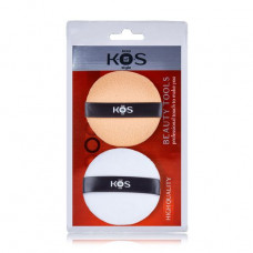 Set liquid foundation sponge and sponge of K.O.S, 2 pieces