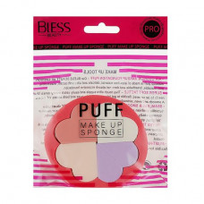A set of sponges for a make-up of Bless Beauty Puff Make Up Sponge 8 in 1, heart, 8 pieces