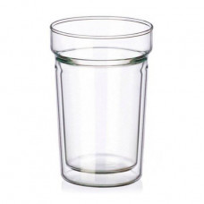 A set of glasses with double walls of Simax Dual of 2*300 ml (2152/2)
