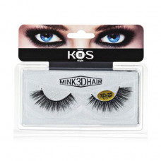 False eyelashes of K.O.S 3D number 6, 1 couple