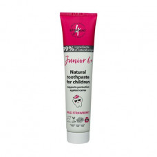 The natural children's Wild strawberry toothpaste 4organic Junior, of 6 years, 75 ml