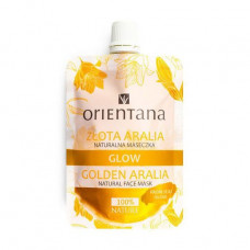 Natural Orientana Glow Natural Face Mask Golden Aralia face pack Golden Araliya, 30 ml