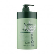 Natural mask for hair of Daeng Gi Meo Ri Naturalon Tea Tree Cool Hair Pack on the basis of a tea tree, 1 l