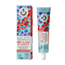 Natural toothpaste Recipes of the Grandmother Agafya Red seaweed of Sakhalin, 85 g